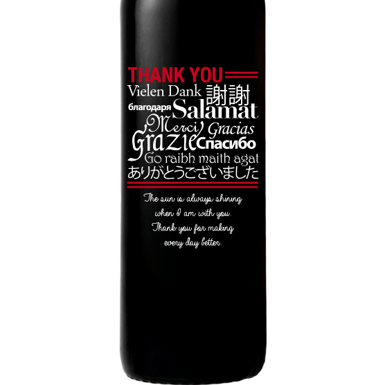 Red Wine - Language of Thanks