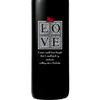 Personalized Red Wine Bottle Gift-Love Box custom wine gift