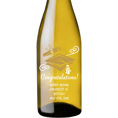 White Wine - Graduation Cap