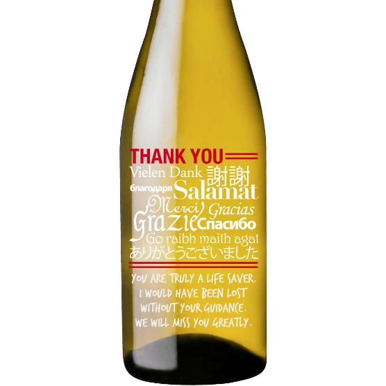 White Wine - Language of Thanks