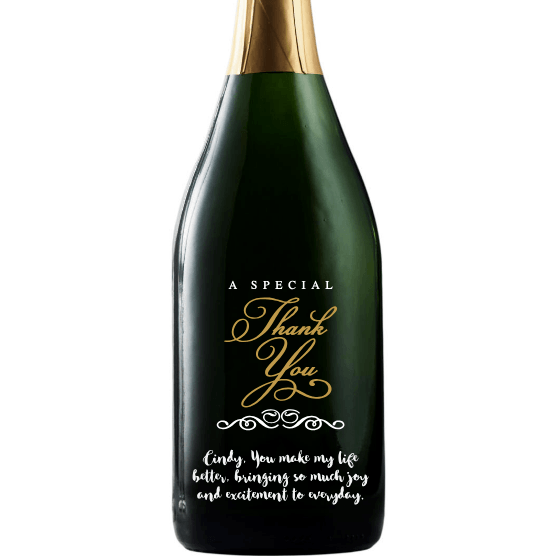 Champagne - Special Thank You - Corporate