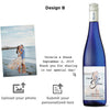 Custom wine label on moscato- Upload your Photo for an any occasion gift