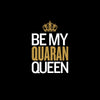 Custom etched white wine - Be My Quaran-queen