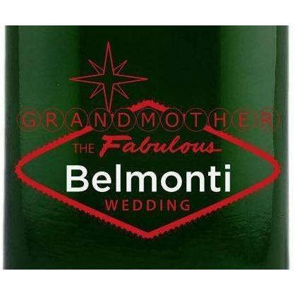 Personalied Mini Champagne - Fabulous Wedding Party