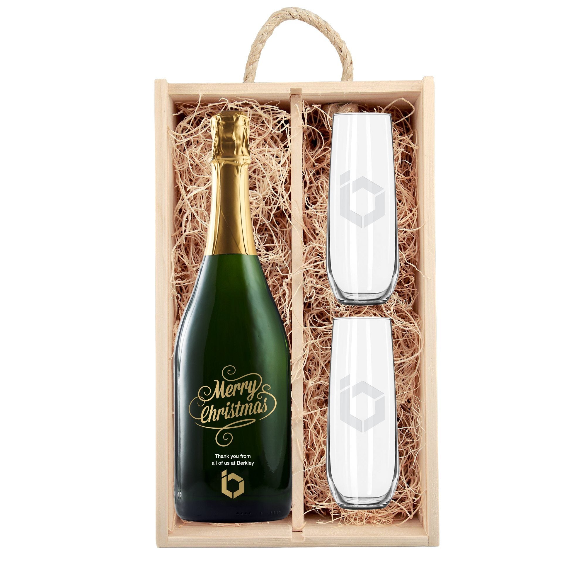 Buy Barski - Handmade Glass - Set of 2 Champagne Flutes with Empty Space in  the Center to Fit Your Own Bottle of Wine - Glasses Are Decorated with Real  Swarovski Diamonds -