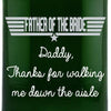 Personalied Mini Champagne - Military Wedding Party