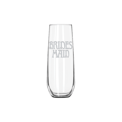 Stemless Champagne Flute - Bridesmaid Designs