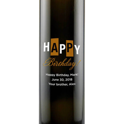 Balsamic Vinegar / Olive Oil - Happy Birthday Bold