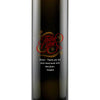 Thank You etched in a fancy swirl design on personalized olive oil bottle by Etching Expressions