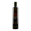 Thank You in a fancy swirl design on a customizable olive oil bottle by Etching Expressions