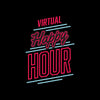 Custom etched white wine - Virtual Happy Hour